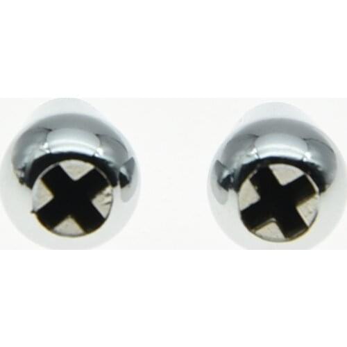 5x Chrome ST Guitar 5 Way Switch Tip Switch Cap