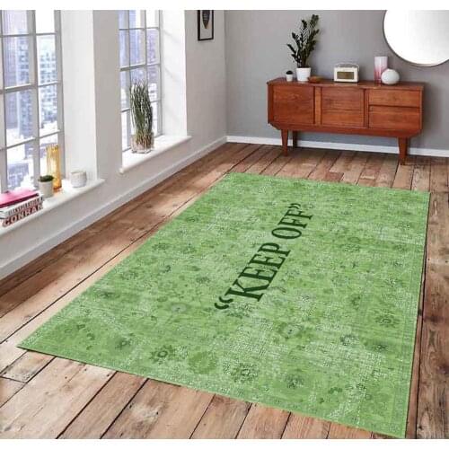 KEEP OFF 7 Classic Patterned Carpet , Fan Carpet Non Slip Floor Carpet,Teens Carpet,Area Rug