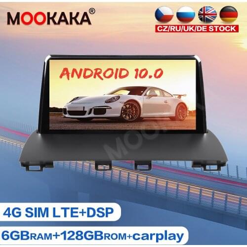 For Mazda 6 Android 10.0 Car Multimedia Player GPS Navigation 6GB RAM 128GB ROM Auto Radio Tape Recorder Stereo Headunit Carplay