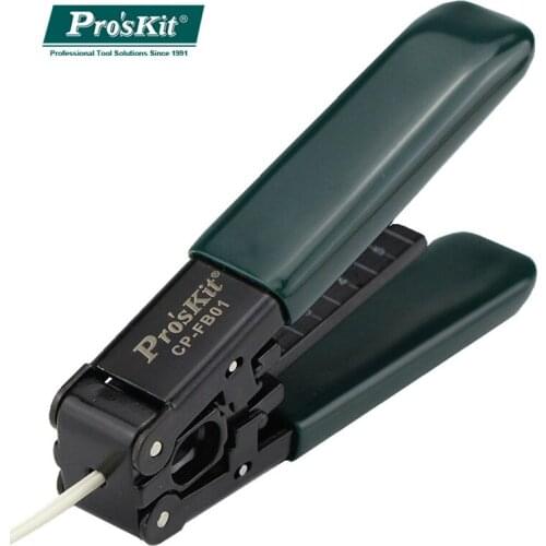 ProsKit CP-FB01 3.1 x 2.0mm FTTH Drop Cable Stripper Optical Fiber Wire Strippers Tools