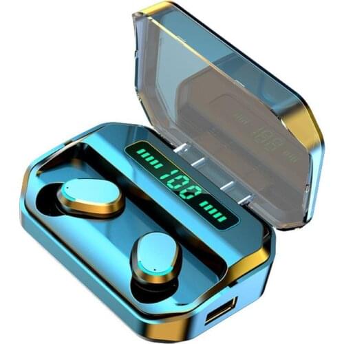 M-8-S Wireless Bluetooth 5.0 Smart-Touch Noise Reduction Stereo In-ear Earphone