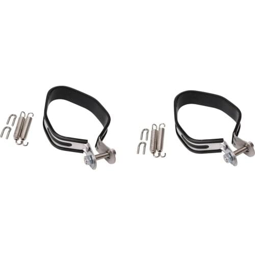 MagiDeal 85 mm Motorcycle Exhaust Muffler Silencer Hanger Clamp Strap Mount