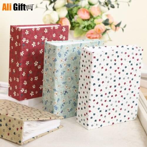 New Fresh Flower Star 4D 6-inch 100 Insert-page Album Photo Childrens Photo Album Children Growth Memorial Wedding Party Record