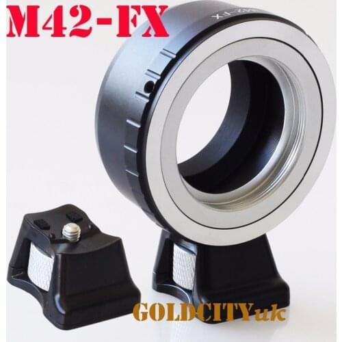 M42 42mm lens adapter ring to Fujifilm fuji FX X X-E2/X-E1/X-Pro1/X-M1/X-A2/X-A1/X-T1 xpro2 camera with tripod
