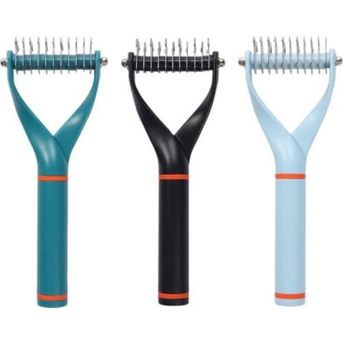 Pet Dog Cat Comb Long Haired Dog Removal Untie Open Knot Comb Grooming Shedding Carding Tool Pet Brush