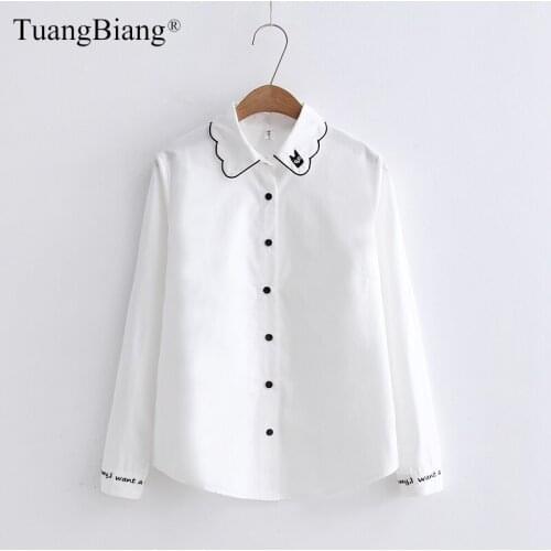 Женские офисные рубашки TuangBiang China At AliExpress