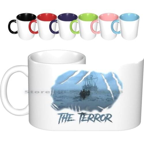 The Terror Ceramic Mugs Coffee Cups Milk Tea Mug The Terror Terror Tv Show Tv Series Amc Navy Erebus Beast Monster Inuit Claw