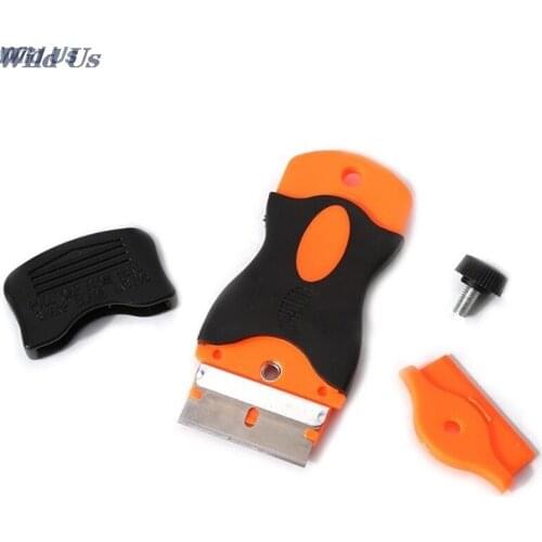 High qualityPlastic Car Sticker Remover Edge Blade Razor Scraper Set Window Spatula Tools