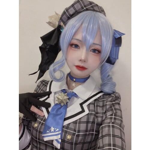 Youtube Vtuber Hololive Hoshimati Suisei Cosplay Costume Women Fancy Dancing Dress Halloween Carnival Uniforms Custom Made