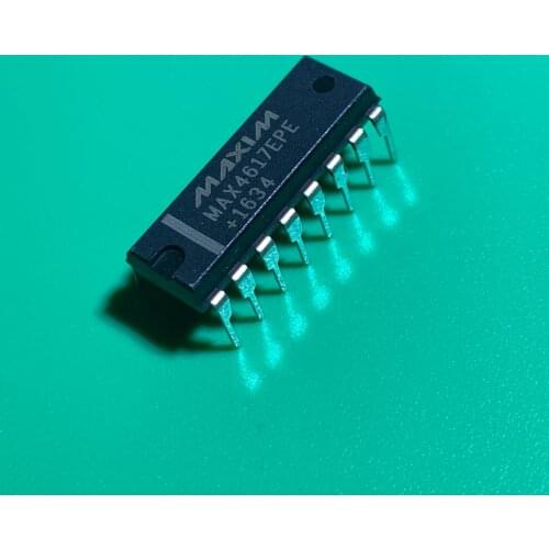 10pcs/lot MAX4617EPE DIP-16 MAX 4617 EPE IC MUX SW ANLG HS CMOS 16-DIP MAX4617EPE