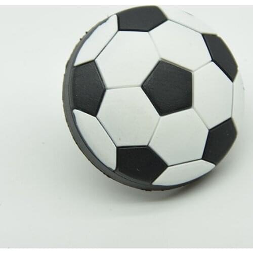 12PCS Soft Gum Kindergarten Drawer Knob Football Shape Kids Cabinet Drawer Pull Furniture knobs & Handle
