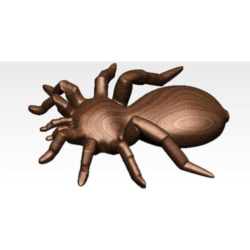 3D model for cnc or 3D printers in STL file format- Creative spiders