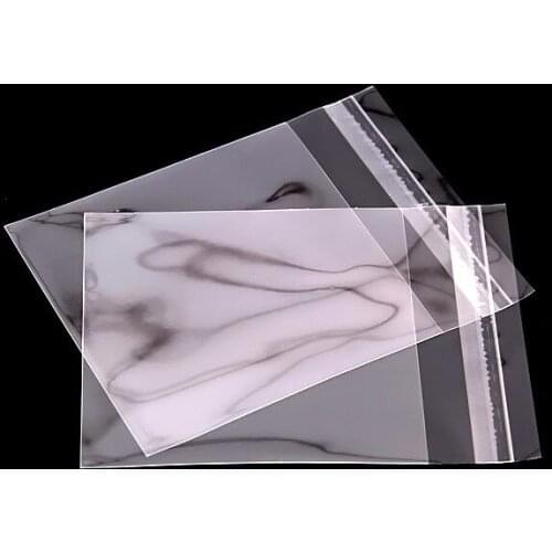 800pcs/lot 8.5*16cm Clear Self Adhesive Seal Plastic Bag Packaging Bags transparent Jewelry & craft packaging bags storage bags