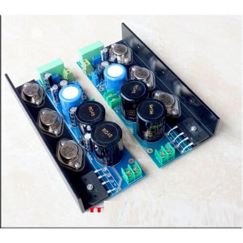 2PCS Hood 1969 Class A amplifier kit with electronic filter power supply small A ON NJW0281 large pipe transmission