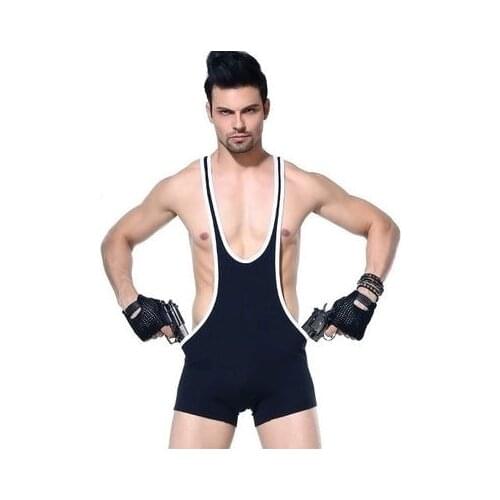 Free shippinBOYTHORA new brand The private ordering Sexy jumpsuits Harness the swimsuit Black and white colours One-piece tights