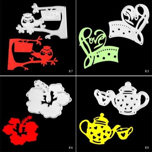 DABOXIBO Owl Metal Cutting Dies Mold For DIY Scrapbooking Cards Making Decorate Crafts 2020 NEW Arrival