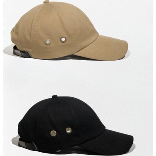 Breathable Solid Baseball Cap For Men Women Hip Hop Trucker Dad Hat Snapback Black Summer Face Caps Beach Sun Visor Adjustable