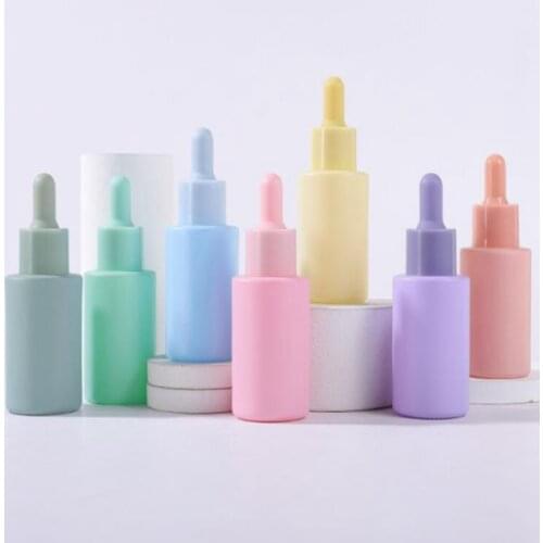 30ml colored glass dropper bottle essential oil bottle