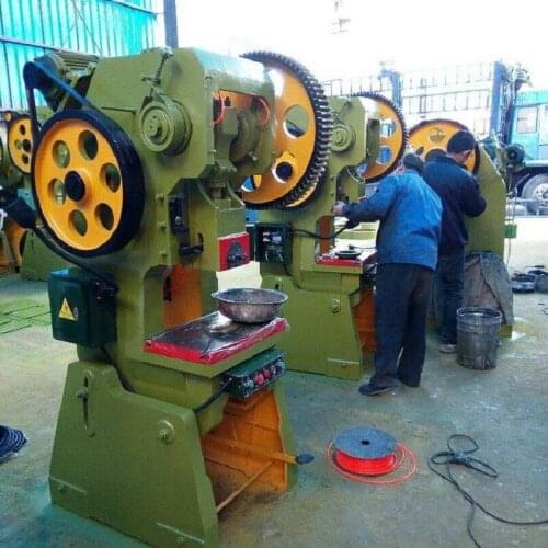 J23-25T Ton Power Press Punch Machine Corner Making Punching Dies Hole Forming Tools Business Production