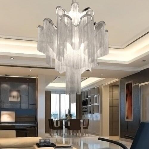 JAXLONG Chrome Chandeliers