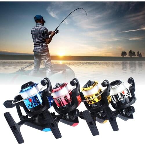 Fishing Reels Small Reel Front Drag Spinning Reels 3BB 5.2:1 Feeder Coil Fishing Tackle Powerful Spinning Fishing Reels