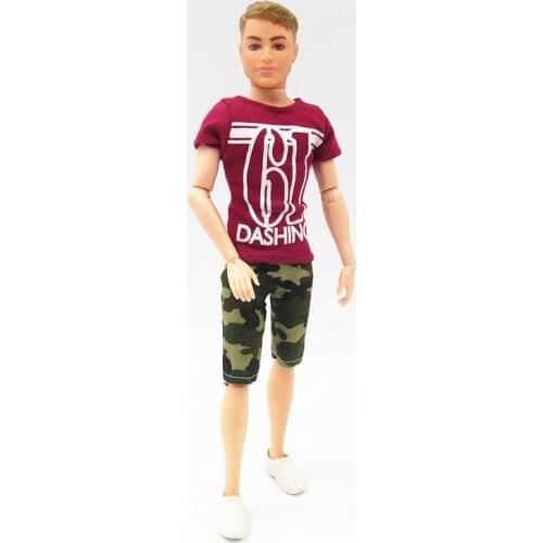 Ball Jointed Dolls Best Sale 11.5 inch Male Ken Dolls Kids Toys For Barbie Dressing Game Best DIY Birthday Present For Girl Boy