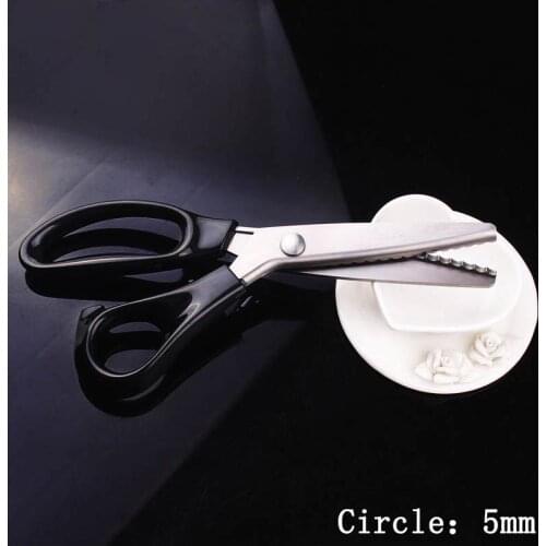 Zig Zag Scissor Fabric Sharp Upholstery Tool Sewing Cut 8/9/10/11/12 Inch High Quality Dressmaking Tailor Leather Fabric Shear