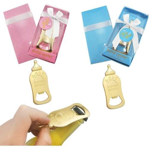 Gender Reveal Gifts Baby Parties Love To Give Back Gifts Little Boys And Girls Decorations Baby Bottle Opener