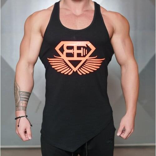 Casual Outdoor Mens Vest Bodybuilding Slim-fitting Vest Quick-drying Summer Sports Vest Sweat-absorbent Breathable Tops Jogging