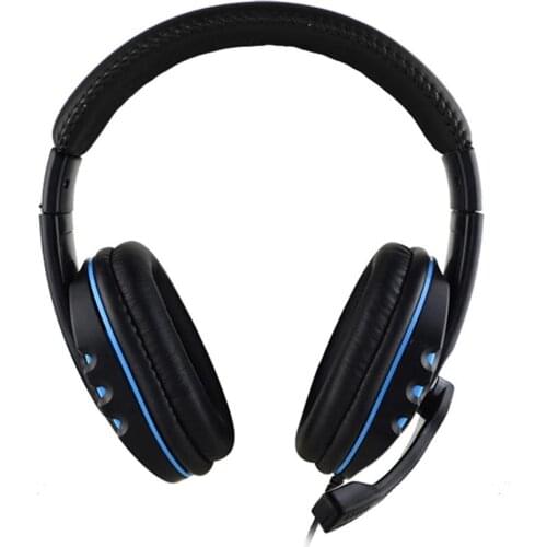 Comfortable Wired Stereo Headset Gaming Headphone With Good Sound Quality Stability For PS4 Wired Stereo Earphone Drop Shipping
