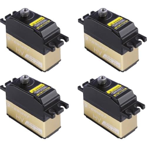 K-power DHV026 *3 DHV027*1 High Voltage Swashplate/CCPM/Tail Rudder Digital Servo For RC 500 Helicopter Toy Hobby