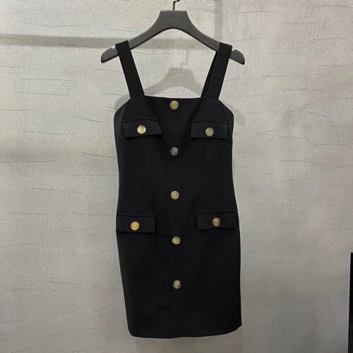 Office Lady Party Dress Women O-Neck Slim 2021 Spring A-Line Long Dress Autumn Sleeveless Sexy Dress Vestidos