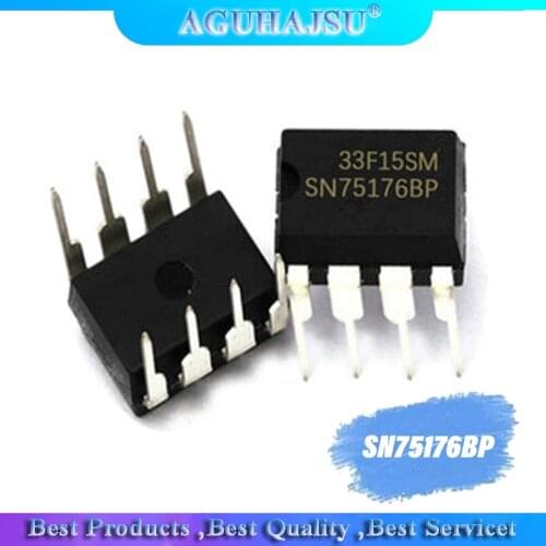 10PCS SN75176BP DIP8 SN75176 DIP 75176 new Driver receiver chip