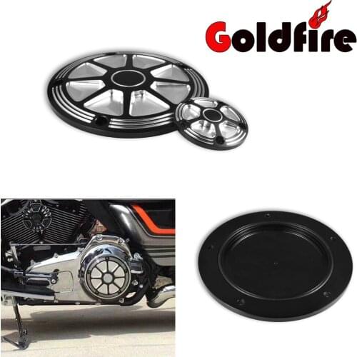 Motofan CNC Cut Burst Derby Timing Timer Cover Suit For Harley Touring Road King Street Glide