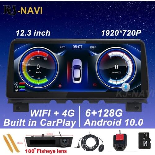 SC9863 For BMW 7 Series F01 F02 CIC/NBT System car 12.3 inch 6+128G Carplay AUTO 1920*720 IPS Android 10 Navigation Stereo WIFI