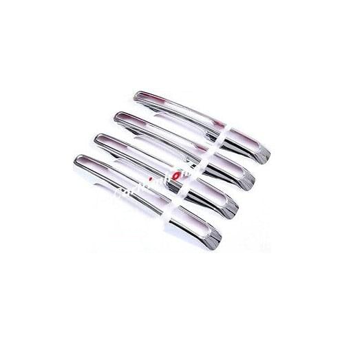Chrome ABS Outside Door Handle Cover Trim 8pcs For Jaguar XE X760 2015 - 2017