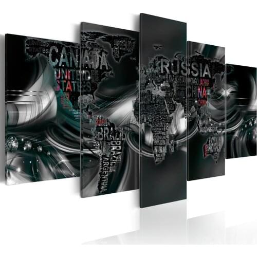 Picture-The Map of Dark World - 200x100 cm