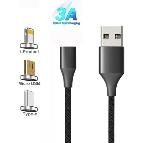 CANDYEIC USB Type c Cable Fast Charging Magnet Cable For Honor X10 Charger Cable Cord For Honor X10 Max Magnetic Adapter Wire