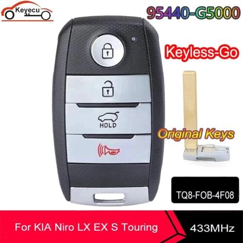 KEYECU OEM 95440-G5000 For KIA Niro Touring LX EX S Touring Hybrid 2017 2018 2019 Keyless Entry Go Smart Remote Key TQ8-FOB-4F08