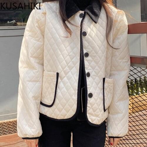 KUSAHIKI Women's Autumn Jackets