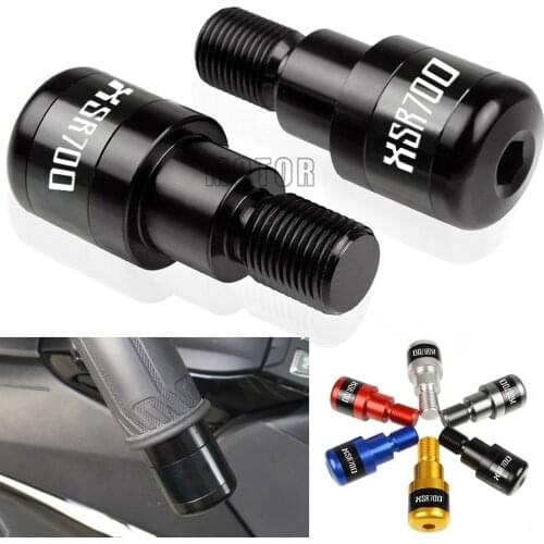 For Yamaha XSR700 XSR 700 2016 CNC Motorcycle Handlebar Grips Ends Motorbike Falling Protector Handle Bar Hand End Caps Plugs