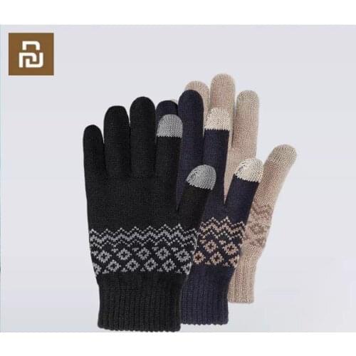 Youpin FO Finger Screen Touch Gloves Winter Warm Velvet For iphone 11 Pro 6s for Screen Touch Phone Tablet