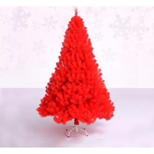1.8m /180cm Luxury Encryption Christmas Tree PVC Pine Tree Metal Frame Xmas Christmas New Year Decor Festival Supplies ZA1173