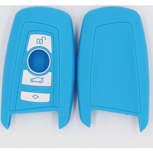 Silicone Key Cover Remote Fob Shell Holder for BMW F10 F15 F16 F20 F30 F48 G30 Z4 M5 X1 X2 X3 X4 X5 X6 X7 Serie 1 3 5 2 7 6 Case