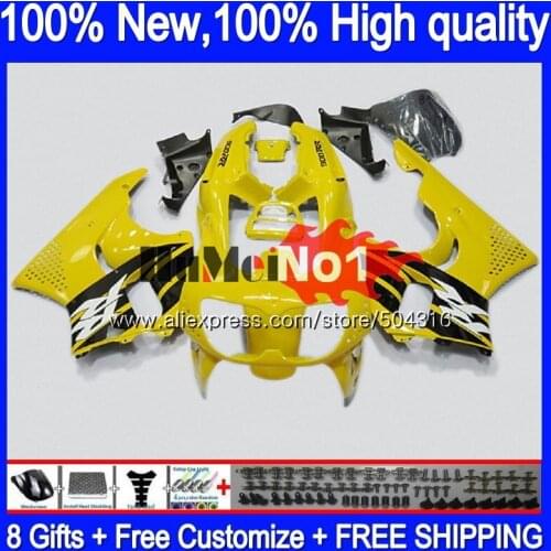 Body For HONDA CBR 893RR CBR 893 CBR900 CBR893 RR 98MC.53 CBR900RR CBR893RR 94 95 96 97 1994 1995 1996 1997 Light yellow Fairing