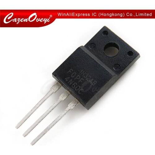 10pcs/lot FQPF4N60C TO-220F 4N60C 4N60 TO220 FQPF4N60 new MOS FET transistor In Stock