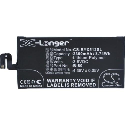 Cameron Sino 2300mAh battery for BBK VIVO X5 Max V B-80 BK-B-80 Mobile, SmartPhone Battery