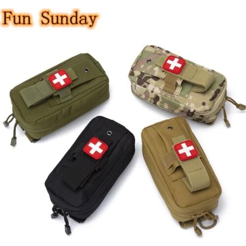 First Aid Kit Utility Pouch - 1000D EMT Pouch Bag Multifunction Nylon Pouch For Hiking Riding Camping Outdoor Sports