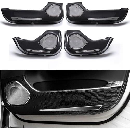 Car Styling For VOLVO S90 XC60 V60 door anti-kick sticker modification door all-inclusive protective door cover carbon cover