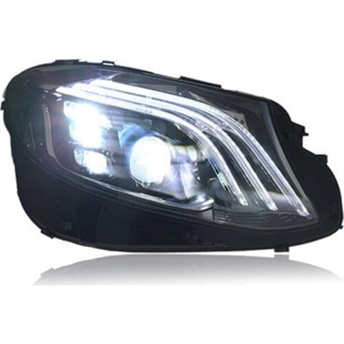 Auto LED Full Head Lamp Front Light Led Headlight For Mercedes Benz W213 E 200 260 300 350l 2016 Head Light Led
